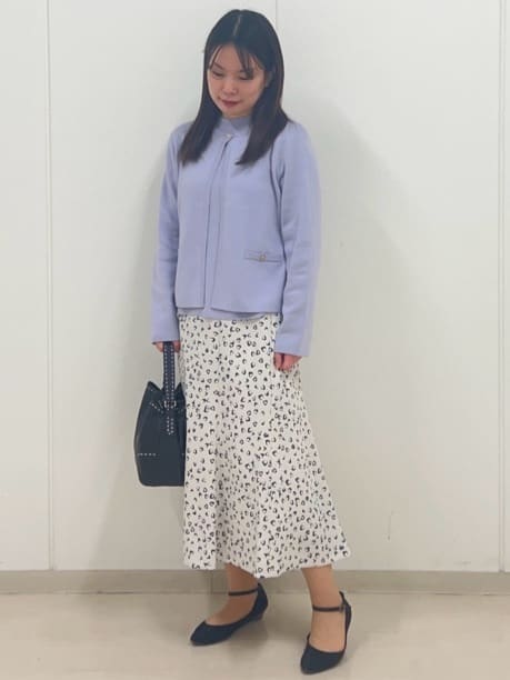 ゆうさんの「Reflect｜【選べる5色／アンサンブル可】プチハイネックリブニット」を使ったコーディネート