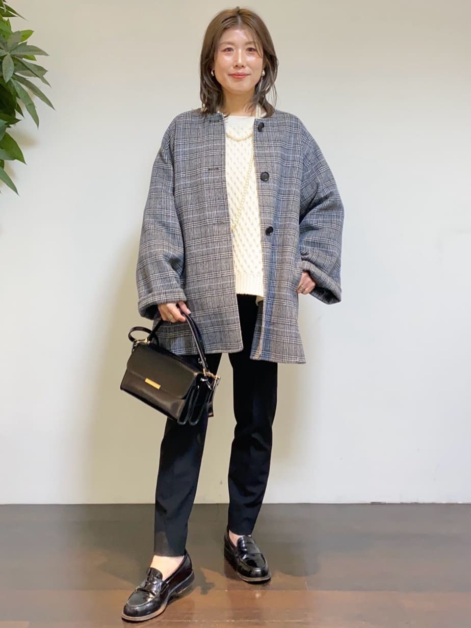 tomoさんの「UNTITLED｜【TORRAZZO DONNA】ドッキングニットトップス」を使ったコーディネート