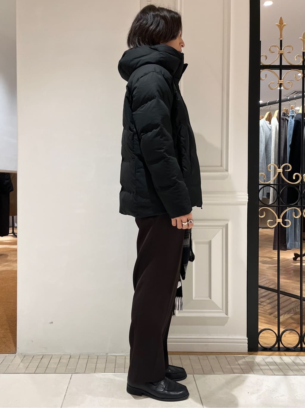Watanabeさんの「DRESSTERIOR｜◆【セットアップ可】ブラウンツイル ツータックパンツ」を使ったコーディネート