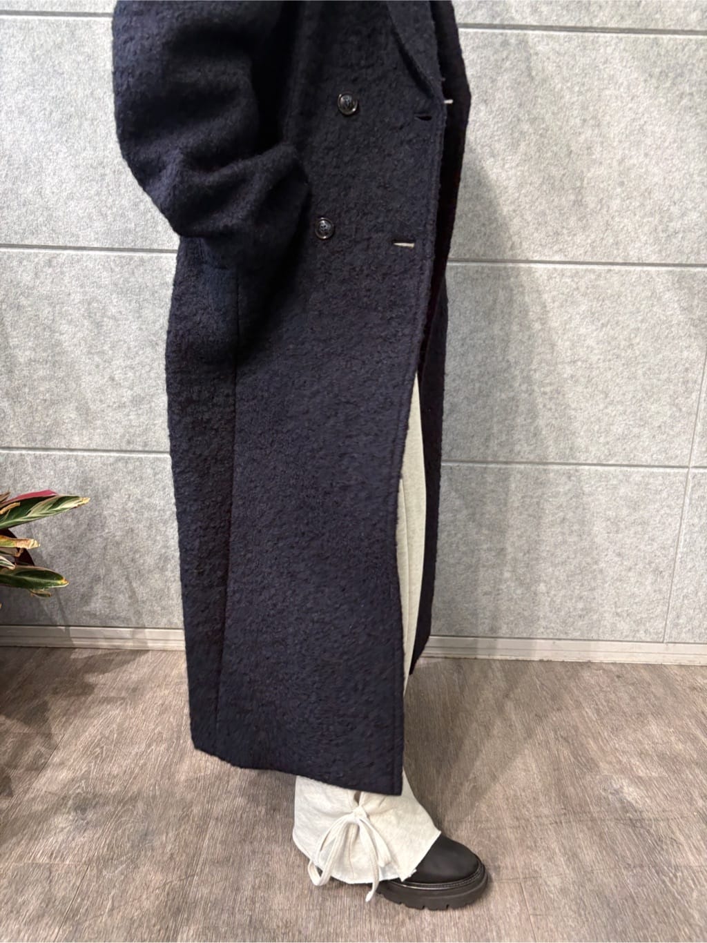 ibuさんの「CODE A｜M long coat」を使ったコーディネート
