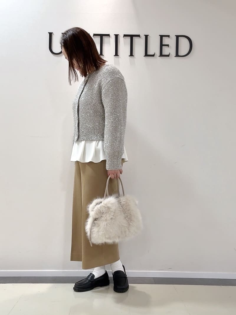 YUIさんの「UNTITLED｜【ロング丈/軽やか】テーラード　リバーコート」を使ったコーディネート