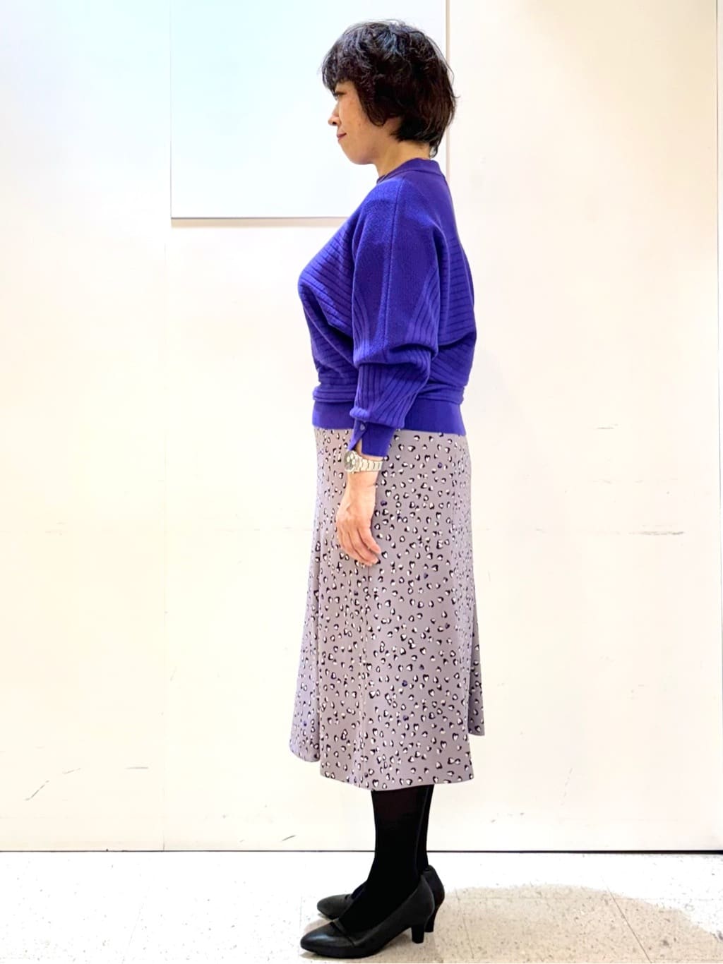 ヤスコさんの「Reflect｜【秋映え／ゆったり着られる◎】ドルマンシルエットニット」を使ったコーディネート