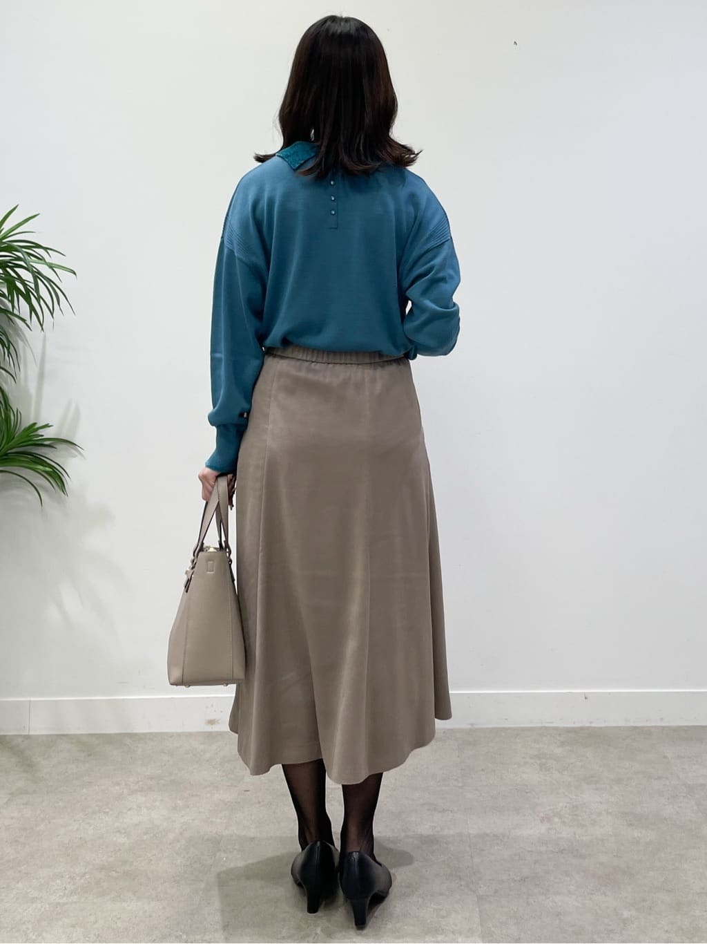 yukariさんの「Reflect｜【着映え◎】衿つきニットトップス」を使ったコーディネート