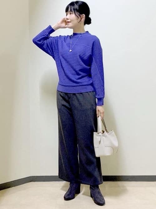  beni_gingerさんの「Reflect｜【秋映え／ゆったり着られる◎】ドルマンシルエットニット」を使ったコーディネート