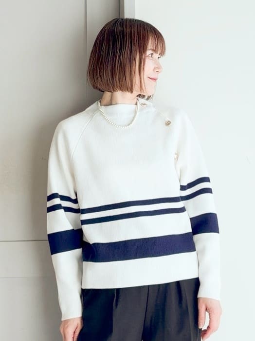 yamakoさんの「grove｜フロントビットカルゼワイドパンツ」を使ったコーディネート