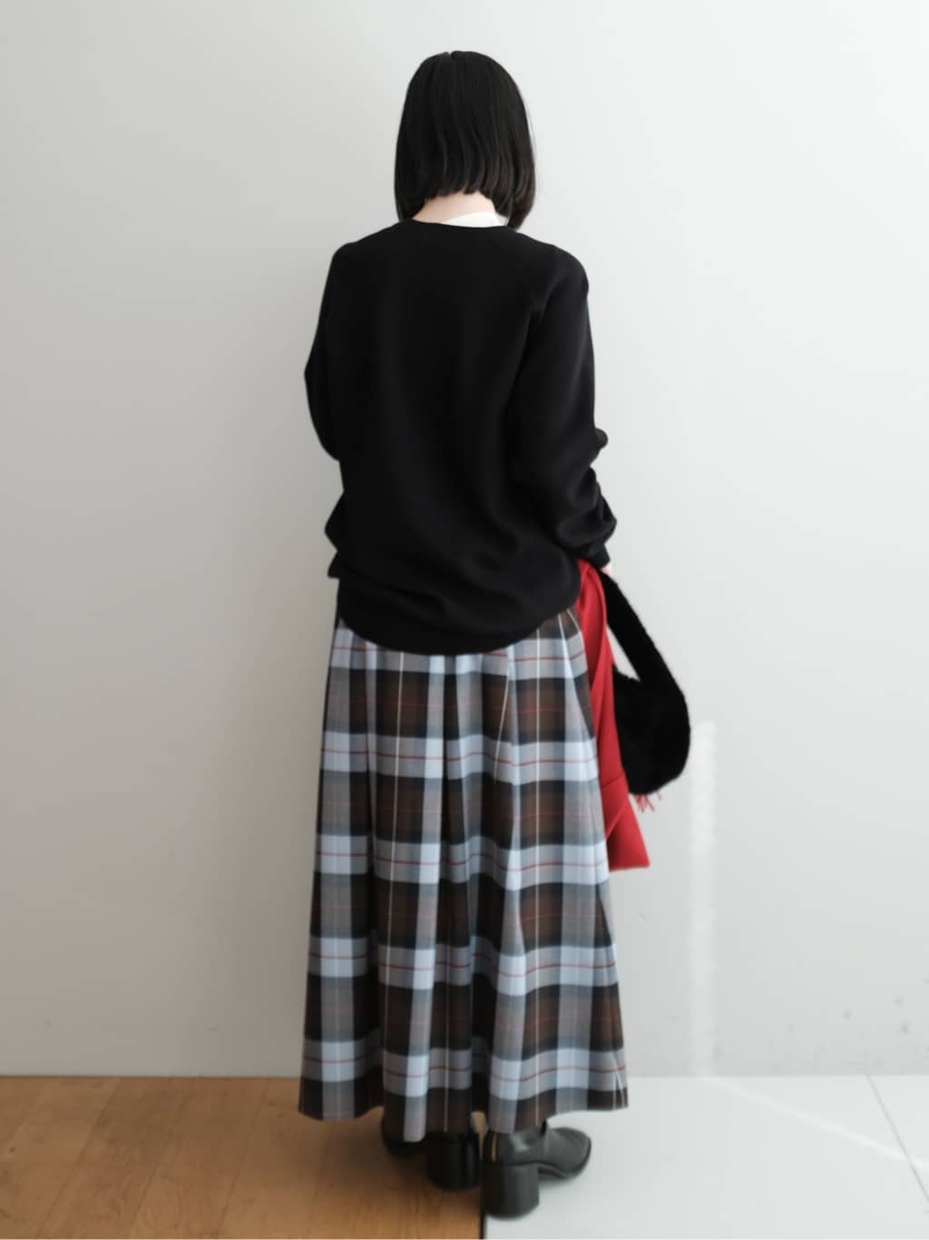 Kishimotoさんの「DRESSTERIOR｜◆【洗える/7色展開】ウォッシャブルコットンカシミヤニット」を使ったコーディネート