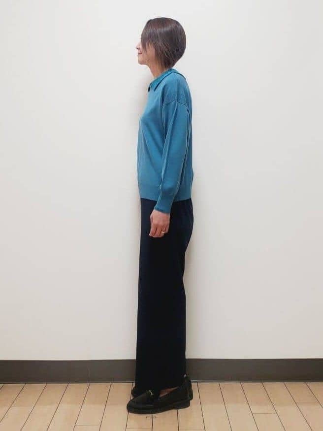 yuuさんの「Reflect｜【着映え◎】衿つきニットトップス」を使ったコーディネート
