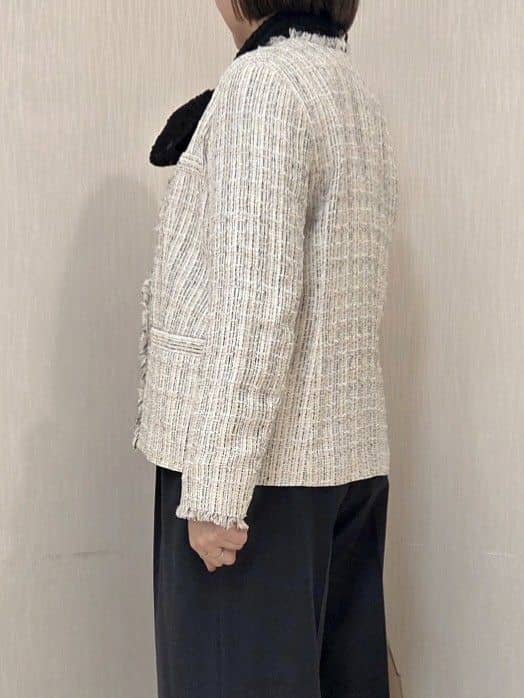 naokoさんの「UNTITLED｜【仕事着/スーツ】ファンシーツイード ジャケット」を使ったコーディネート