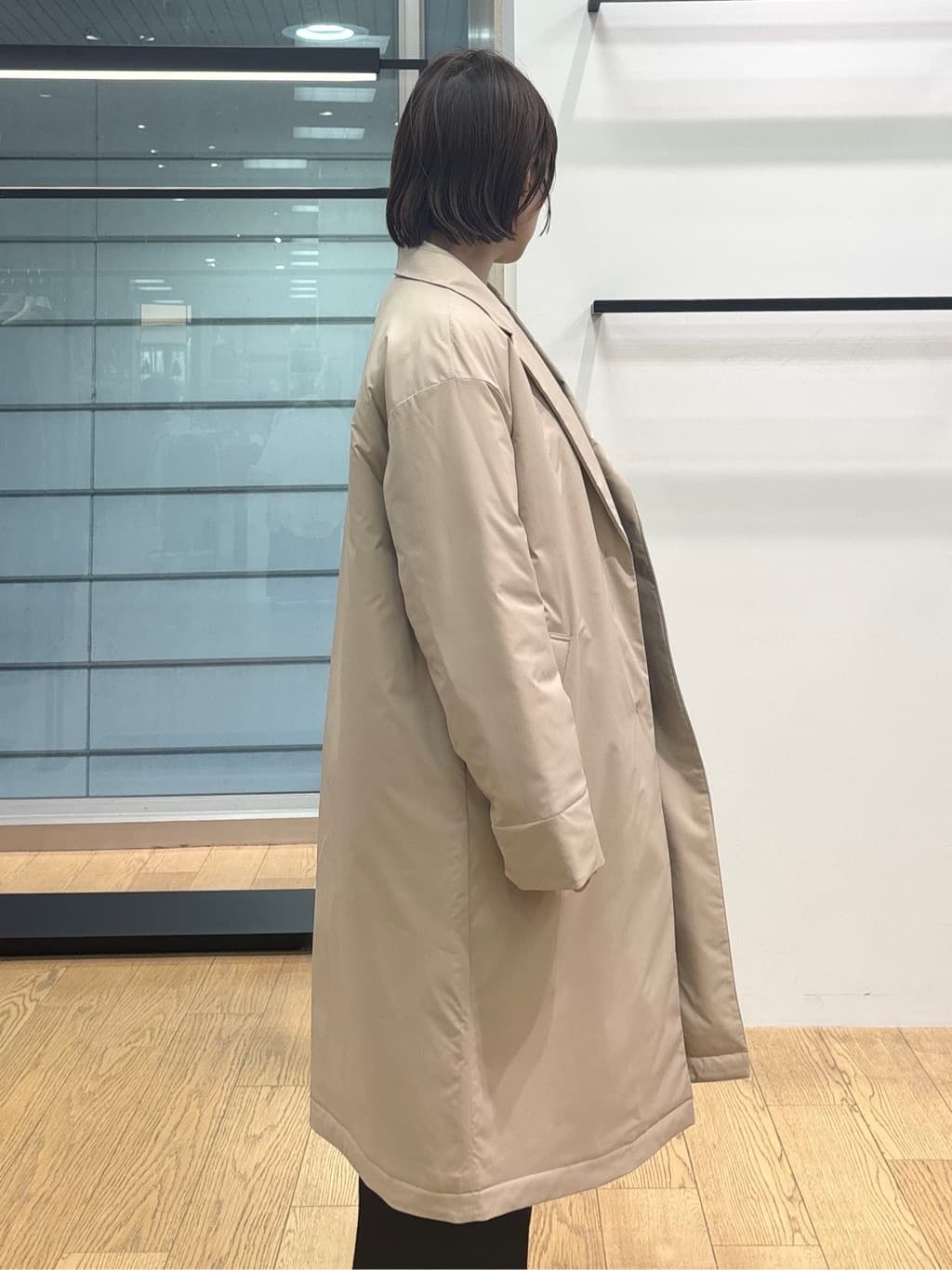 asamiさんの「INDIVI｜【洗える】ケーブルデザイン ラウンドヘムニット」を使ったコーディネート