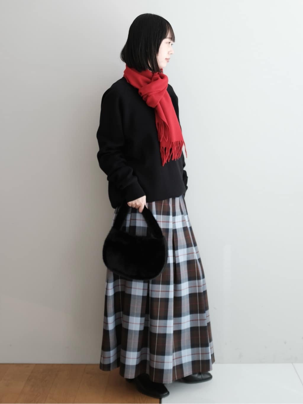 Kishimotoさんの「DRESSTERIOR｜◆【洗える/7色展開】ウォッシャブルコットンカシミヤニット」を使ったコーディネート