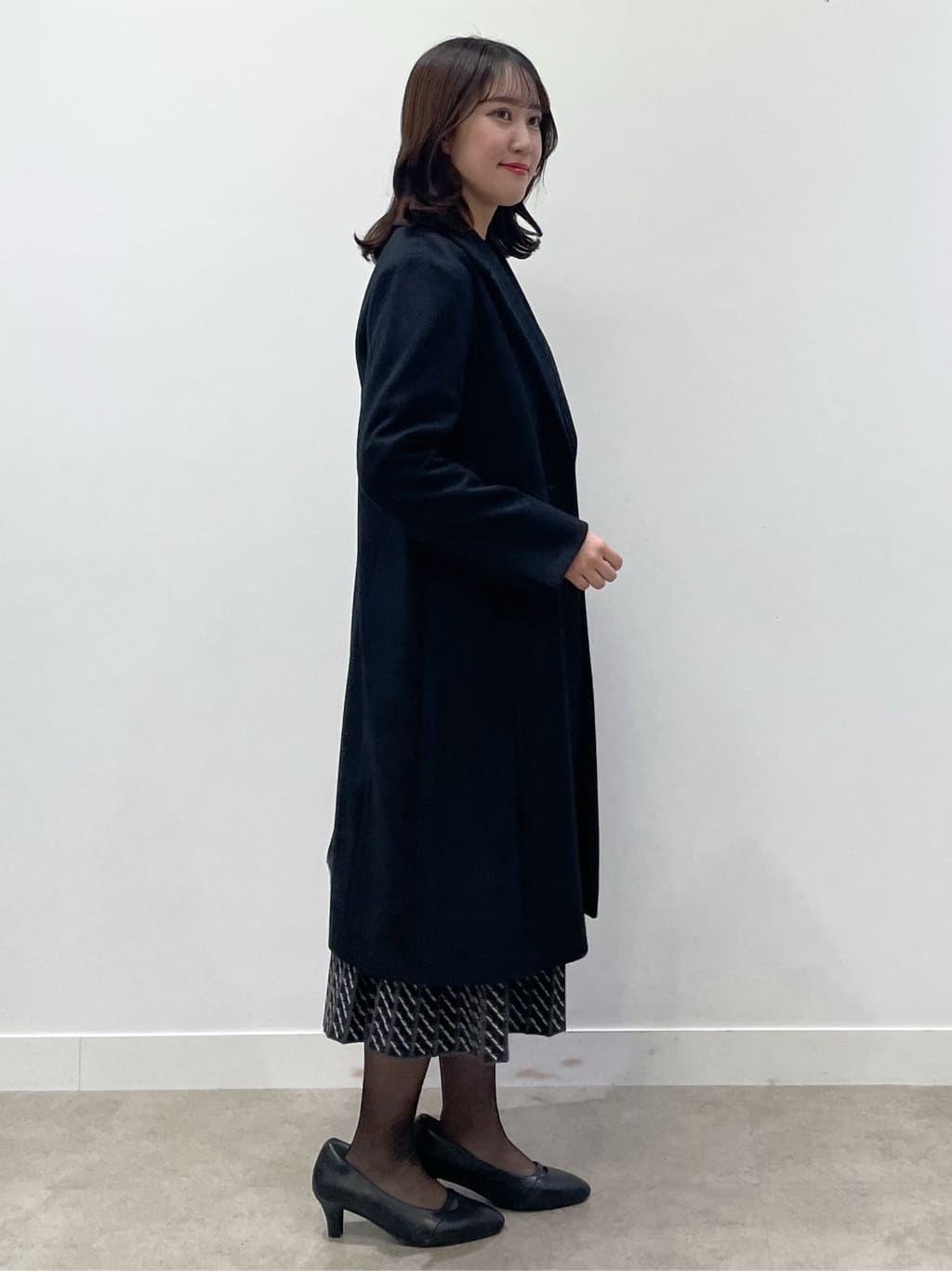 yukariさんの「Reflect｜【選べる8色／スカートにもパンツにも◎】ウール混ボートネックニット」を使ったコーディネート