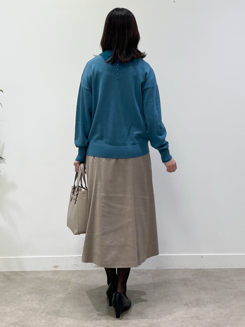 yukariさんの「Reflect｜【着映え◎】衿つきニットトップス」を使ったコーディネート