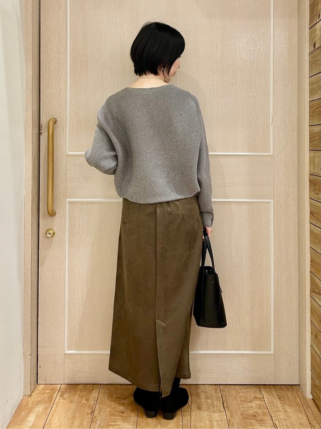 ちぐささんの「SHOO･LA･RUE｜【軽量/2WAY】コーデのアクセントになる　配色トートバッグ」を使ったコーディネート