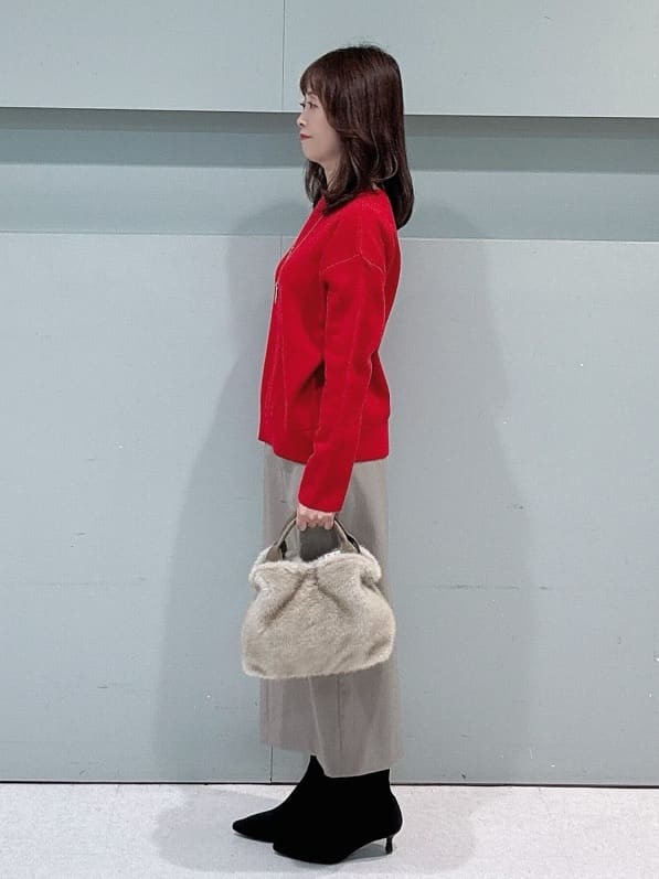 makiさんの「UNTITLED｜【着回しが効く／オンオフアウター】ウールショートコート」を使ったコーディネート
