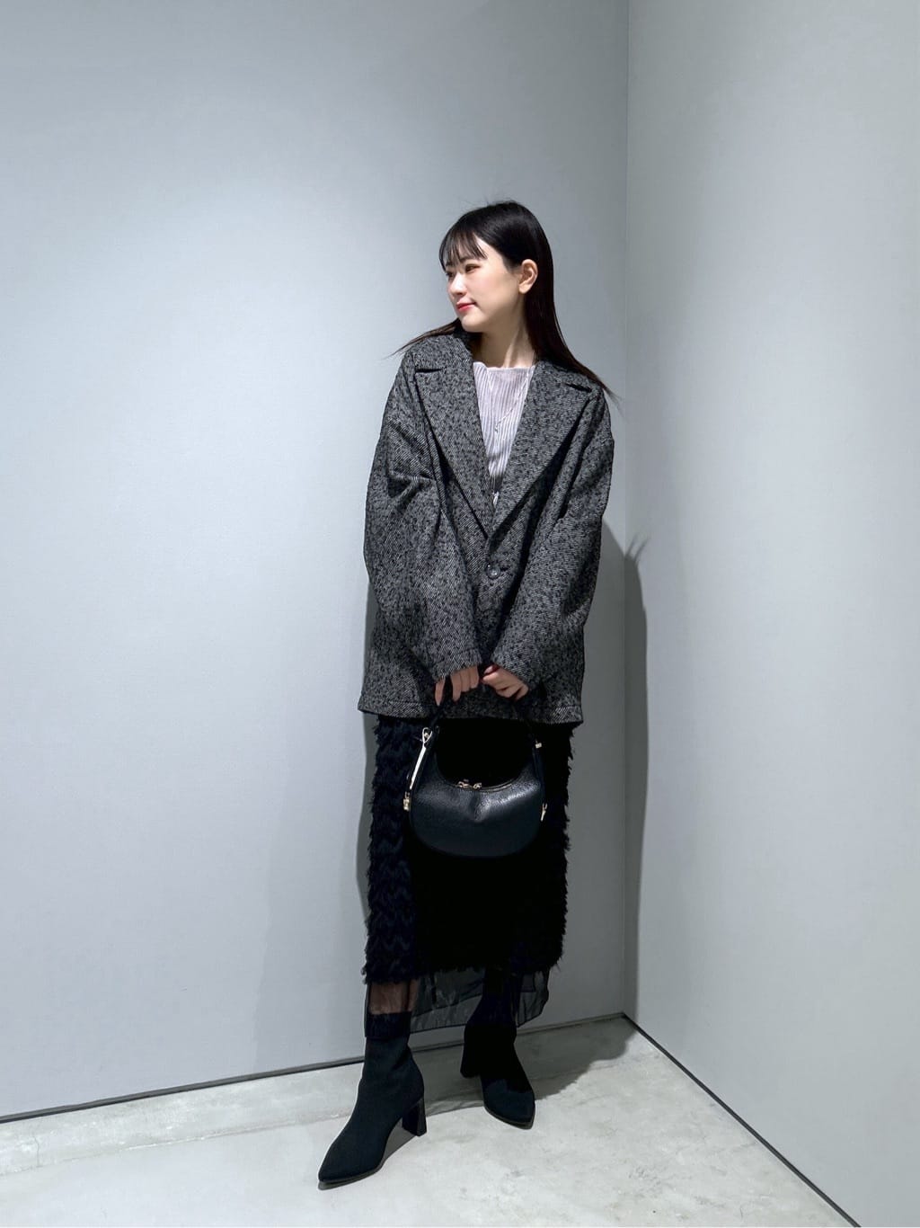 Renoさんの「INDIVI｜【オケージョン／セレモニー】フリンジタイトスカート」を使ったコーディネート
