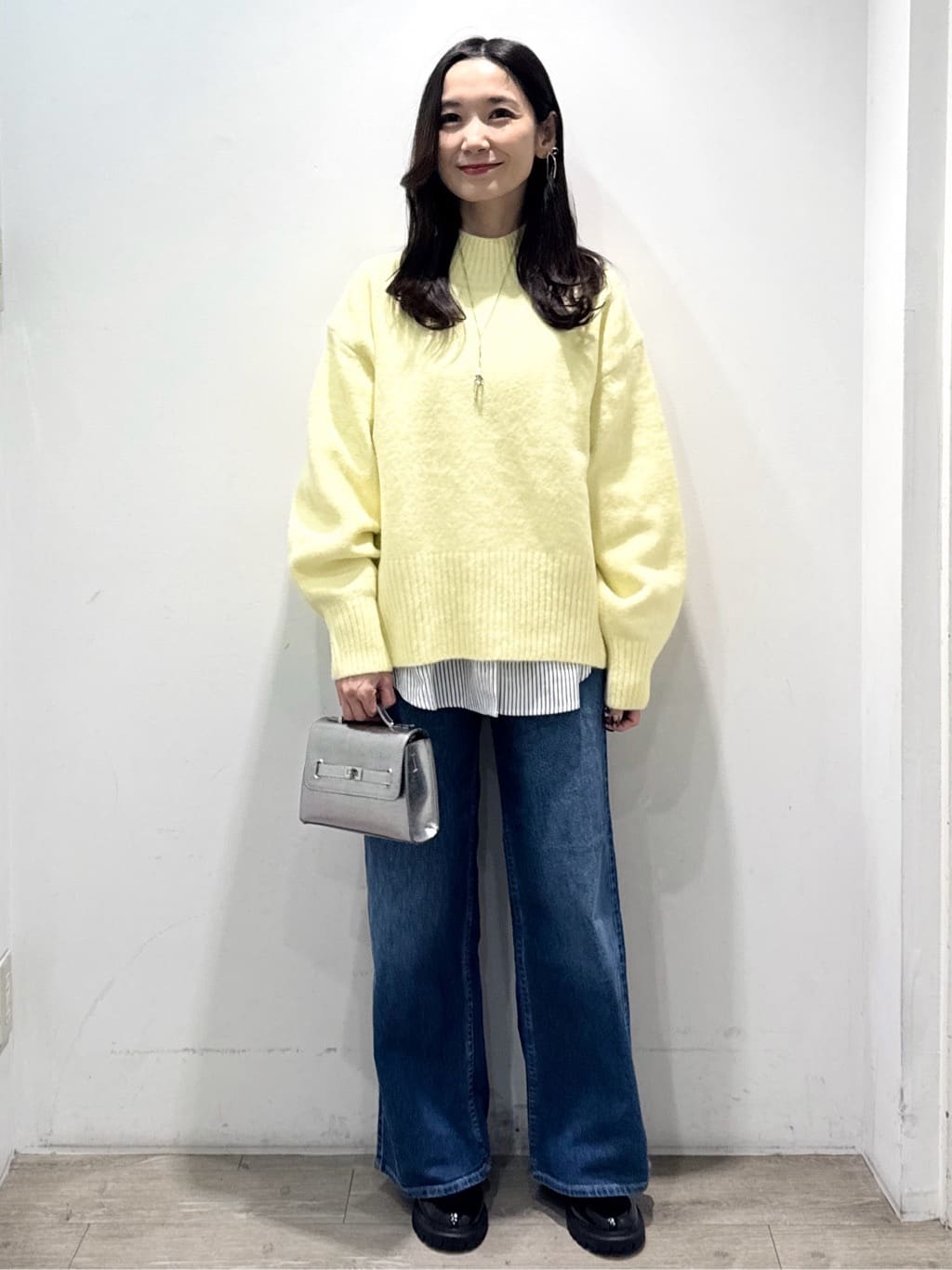 yuicciさんの「OPAQUE.CLIP｜ふわふわハイネックニット【洗濯機OK】」を使ったコーディネート