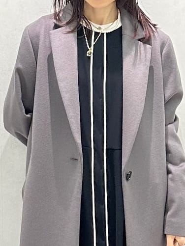 Miwaさんの「UNTITLED｜【スタイリッシュ／オンオフ兼用】ウールチェスターコート」を使ったコーディネート