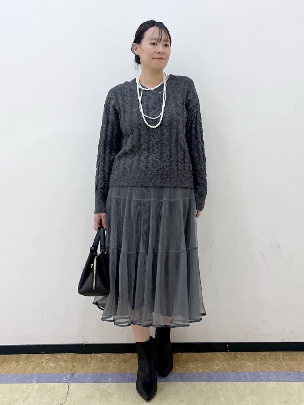 akariさんの「index｜KAWADAダウンショートコート【撥水／洗濯機OK／静電気防止裏地】《XS～LL》」を使ったコーディネート