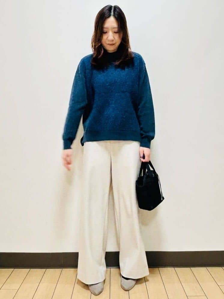 miiiさんの「Reflect｜アーガイル柄ハイネックニット」を使ったコーディネート
