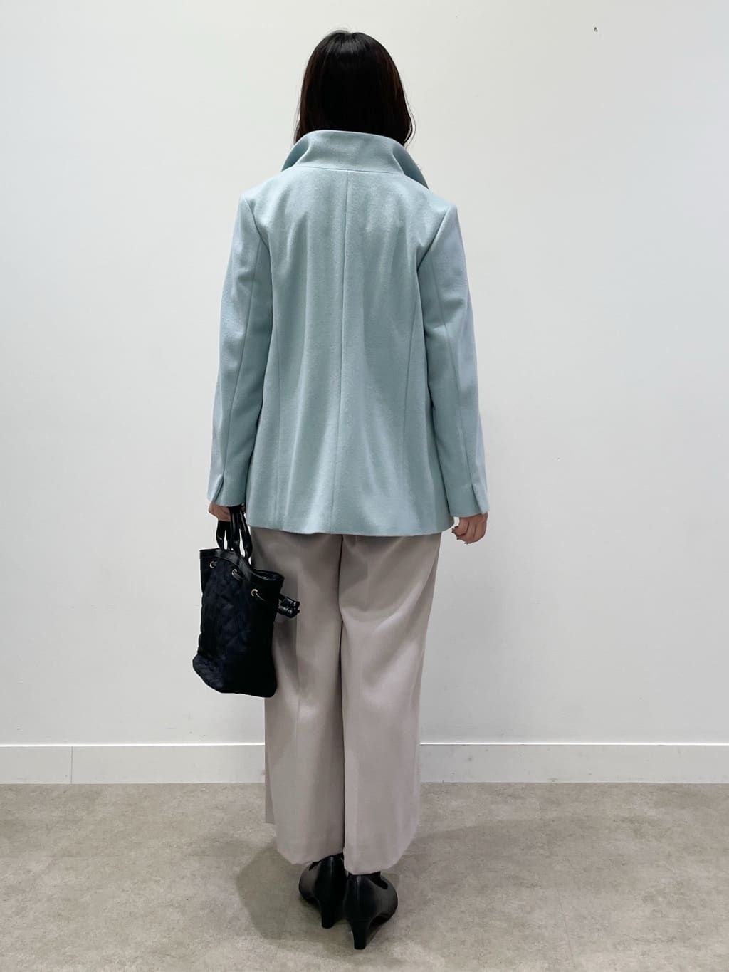 yukariさんの「Reflect｜【SS-4Lサイズ／衿が顔に当たらない◎】スタンドネックミドルコート」を使ったコーディネート
