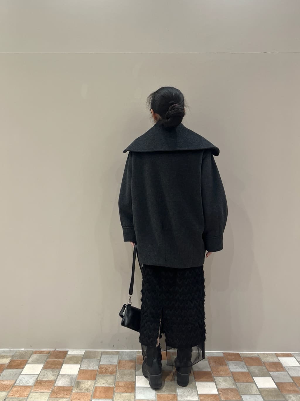 Uminoさんの「INDIVI｜【洗える】ヘアリーフォルムニット」を使ったコーディネート