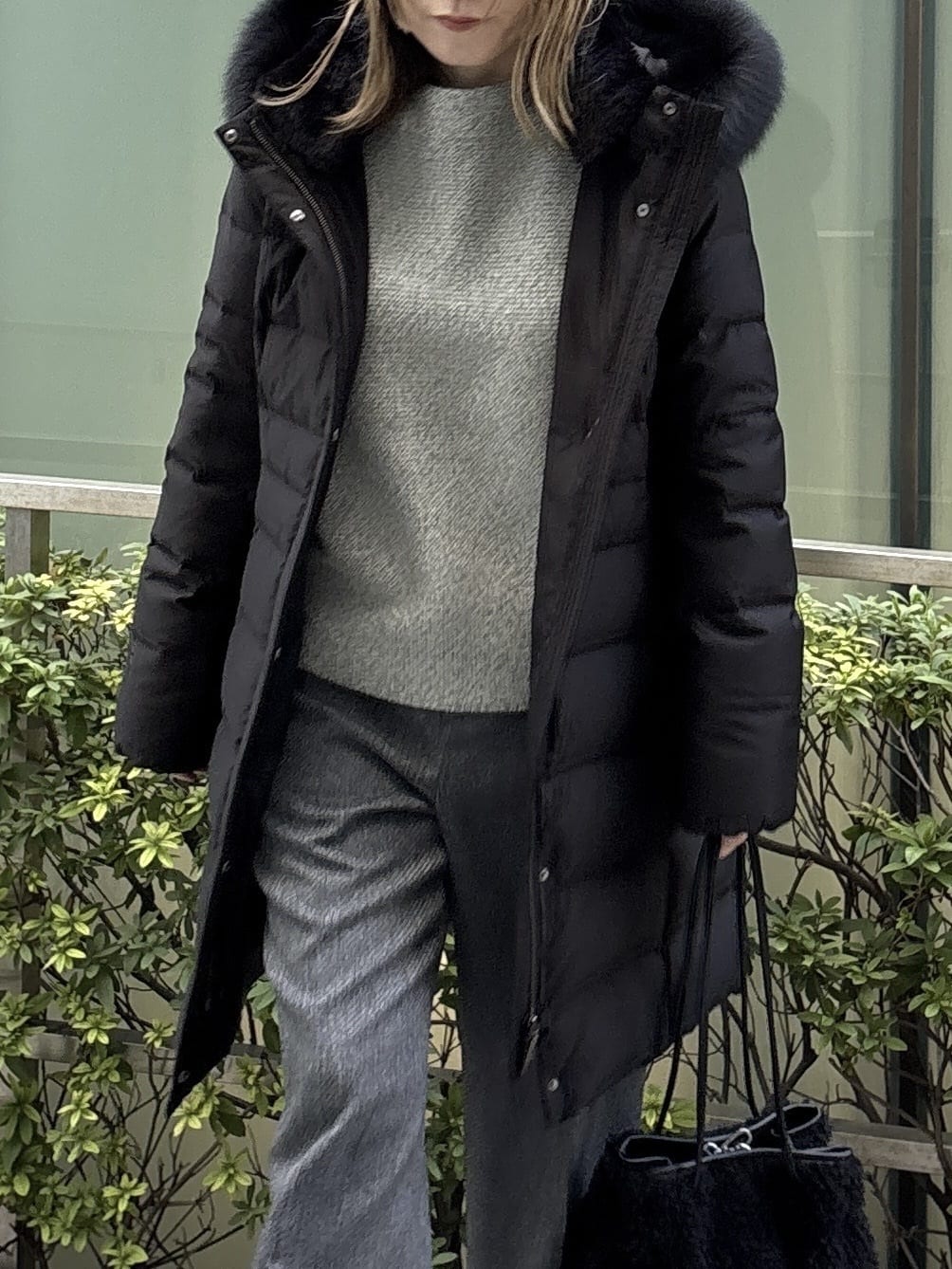 kotakiさんの「INDIVI｜【名品／撥水／抗菌防臭】ロング丈リサイクルダウンコート」を使ったコーディネート