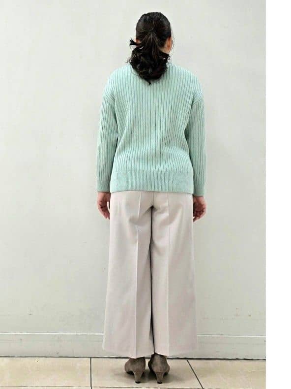fkeさんの「Reflect｜【腰周りすっきり◎】ワイドクロップドパンツ」を使ったコーディネート