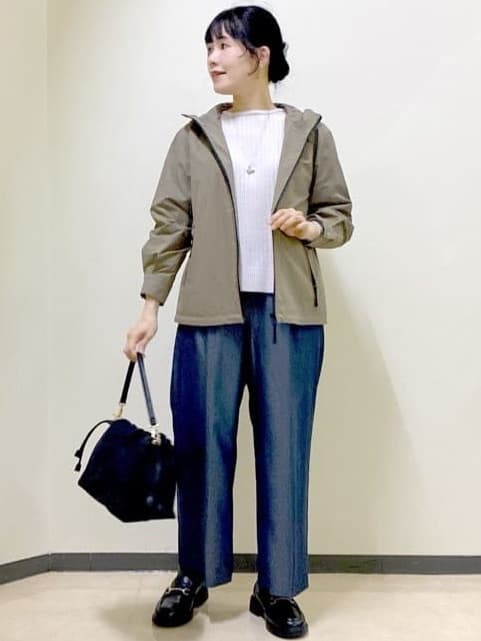 beni_gingerさんの「Reflect｜【ゆったり着られる◎】ワイドリブニットプルオーバー」を使ったコーディネート