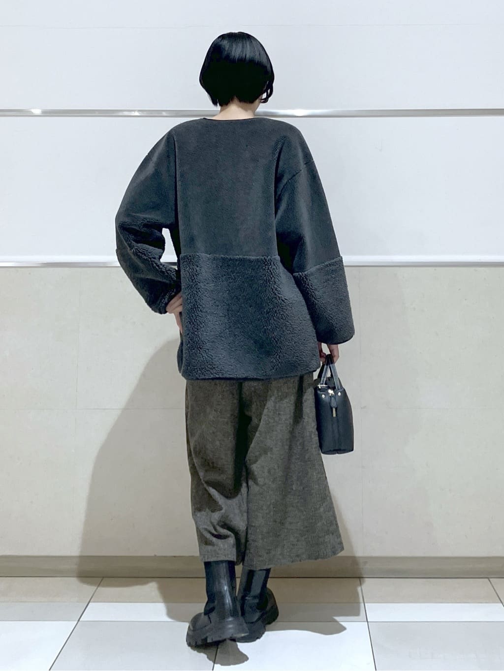 eriko さんの「Dessin｜【2WAY】フェイクムートンコート」を使ったコーディネート