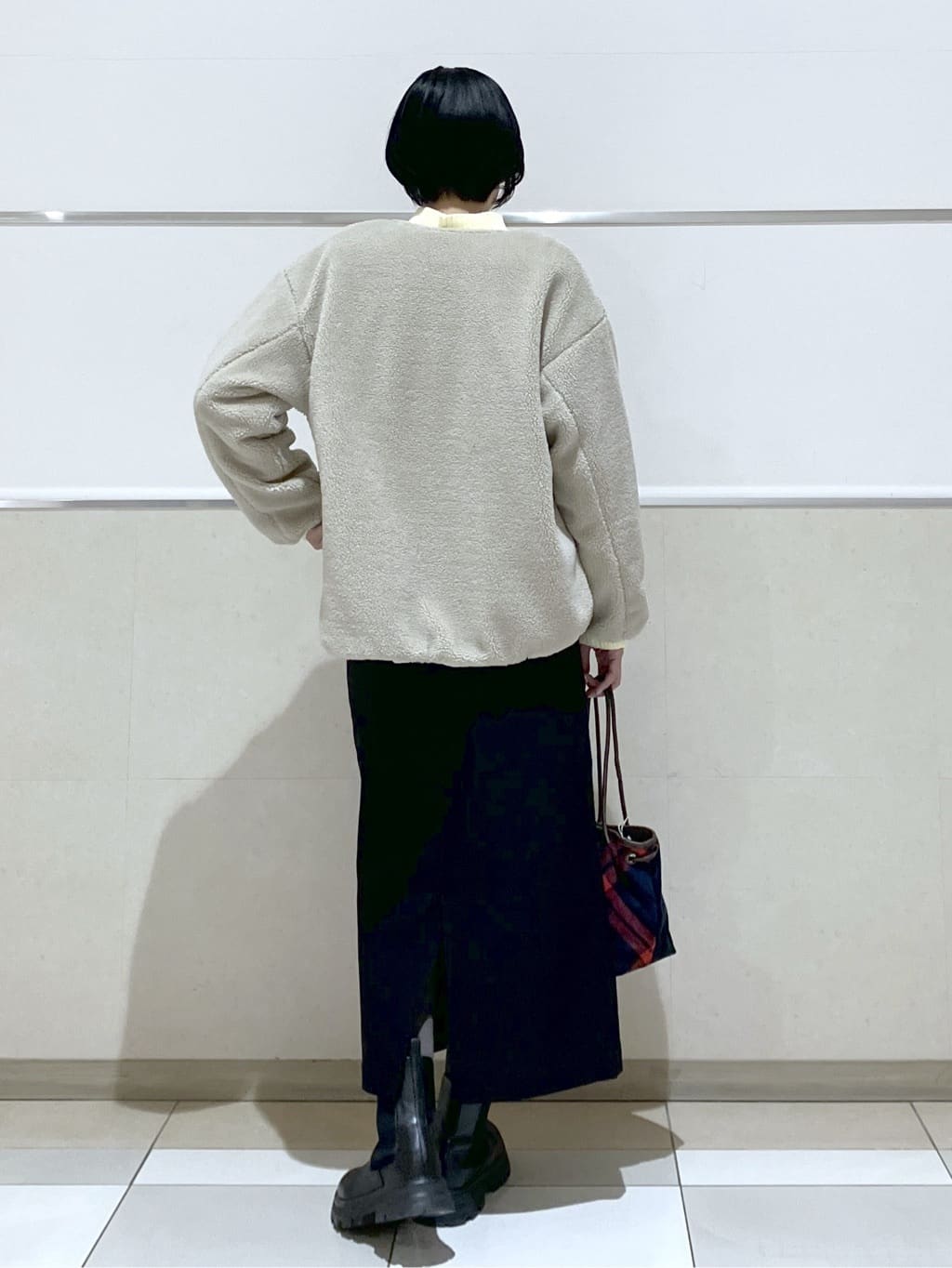eriko さんの「Dessin｜【2WAY】リバーシブルタフタボアアウター」を使ったコーディネート