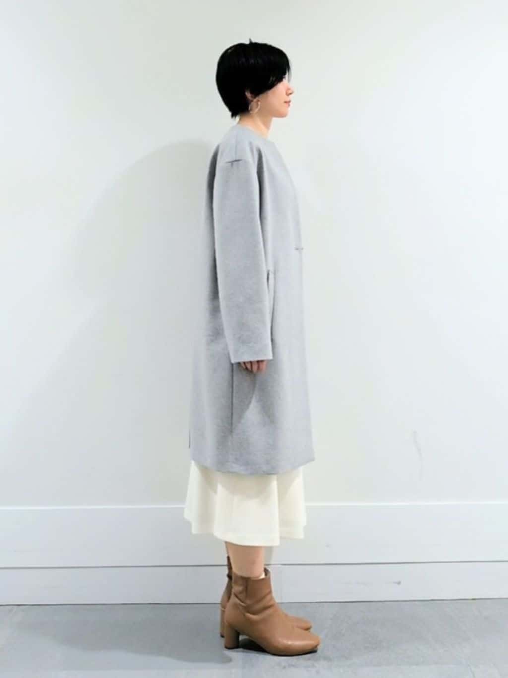 ミズタさんの「UNTITLED｜【アンサンブル可/洗える】ウォームスパン カーディガン」を使ったコーディネート