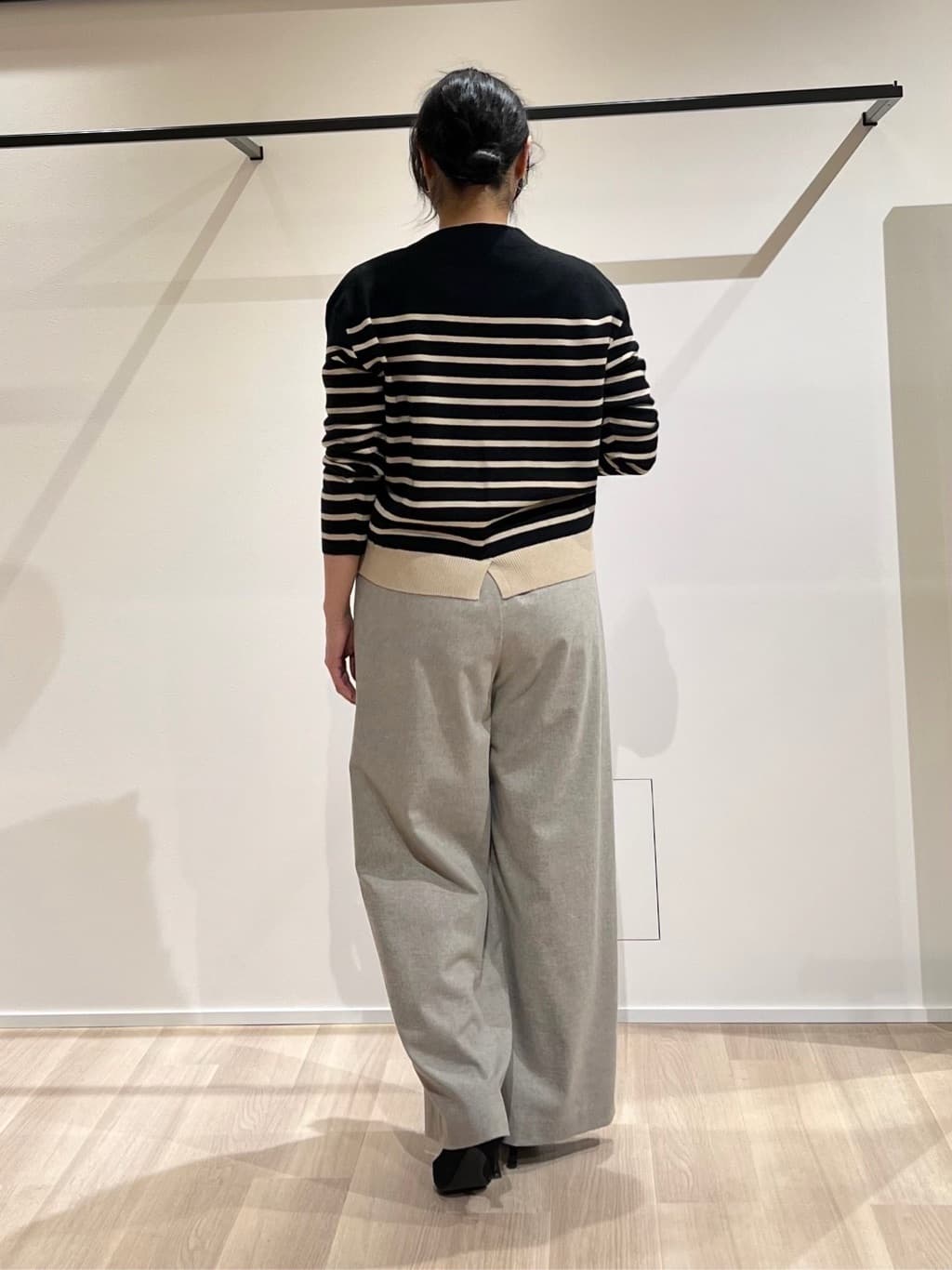 TOMOMIさんの「UNTITLED｜【洗える】モックネックミラノリブニット」を使ったコーディネート