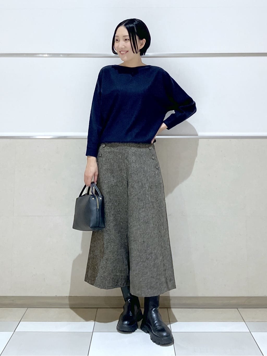 eriko さんの「Dessin｜【2WAY】フェイクムートンコート」を使ったコーディネート