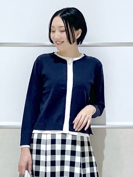eriko さんの「Dessin｜【撥水・2WAY】ミュラーダウンコートミドル丈」を使ったコーディネート