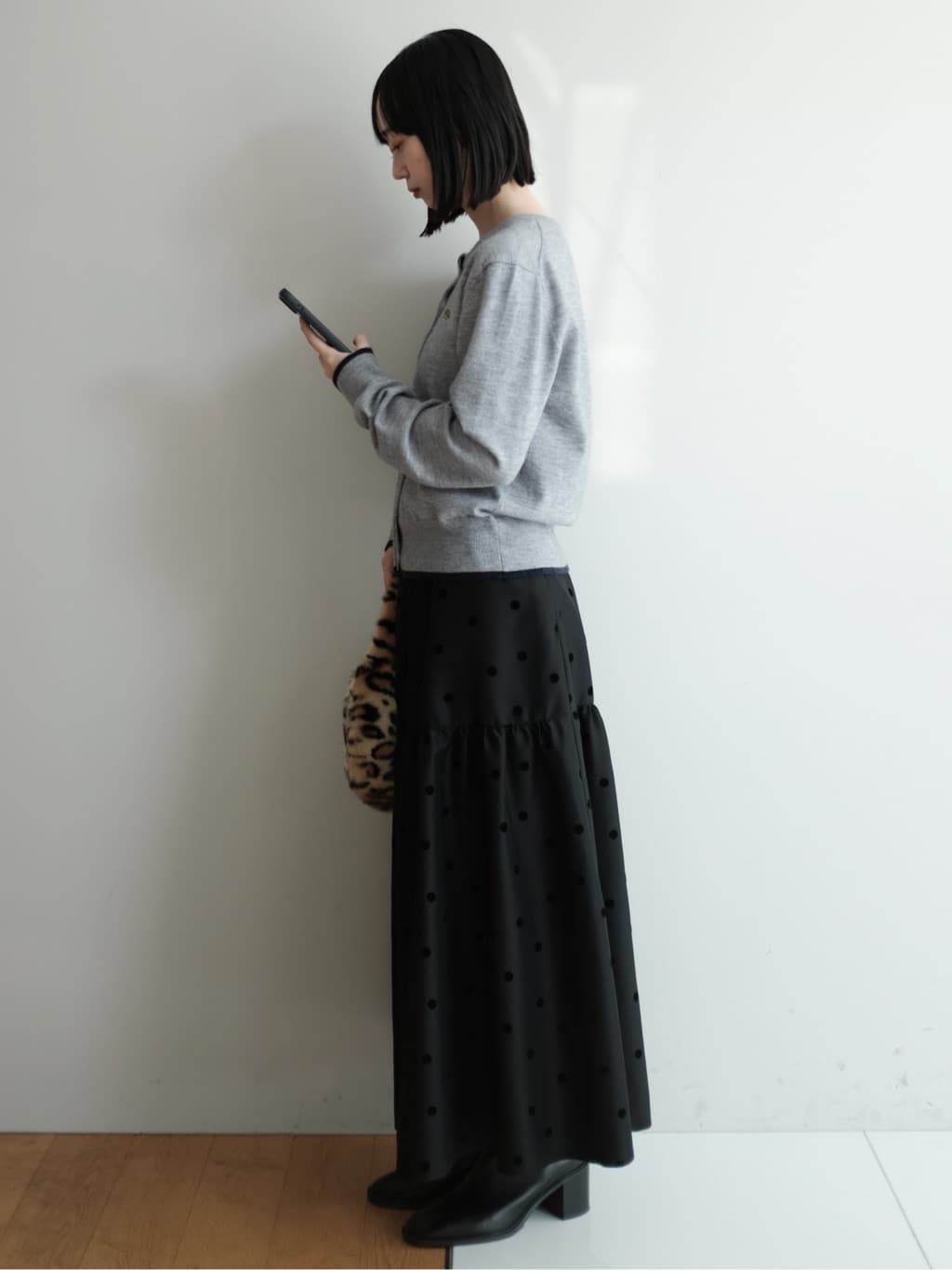 Kishimotoさんの「DRESSTERIOR｜◆ショートブーツ」を使ったコーディネート