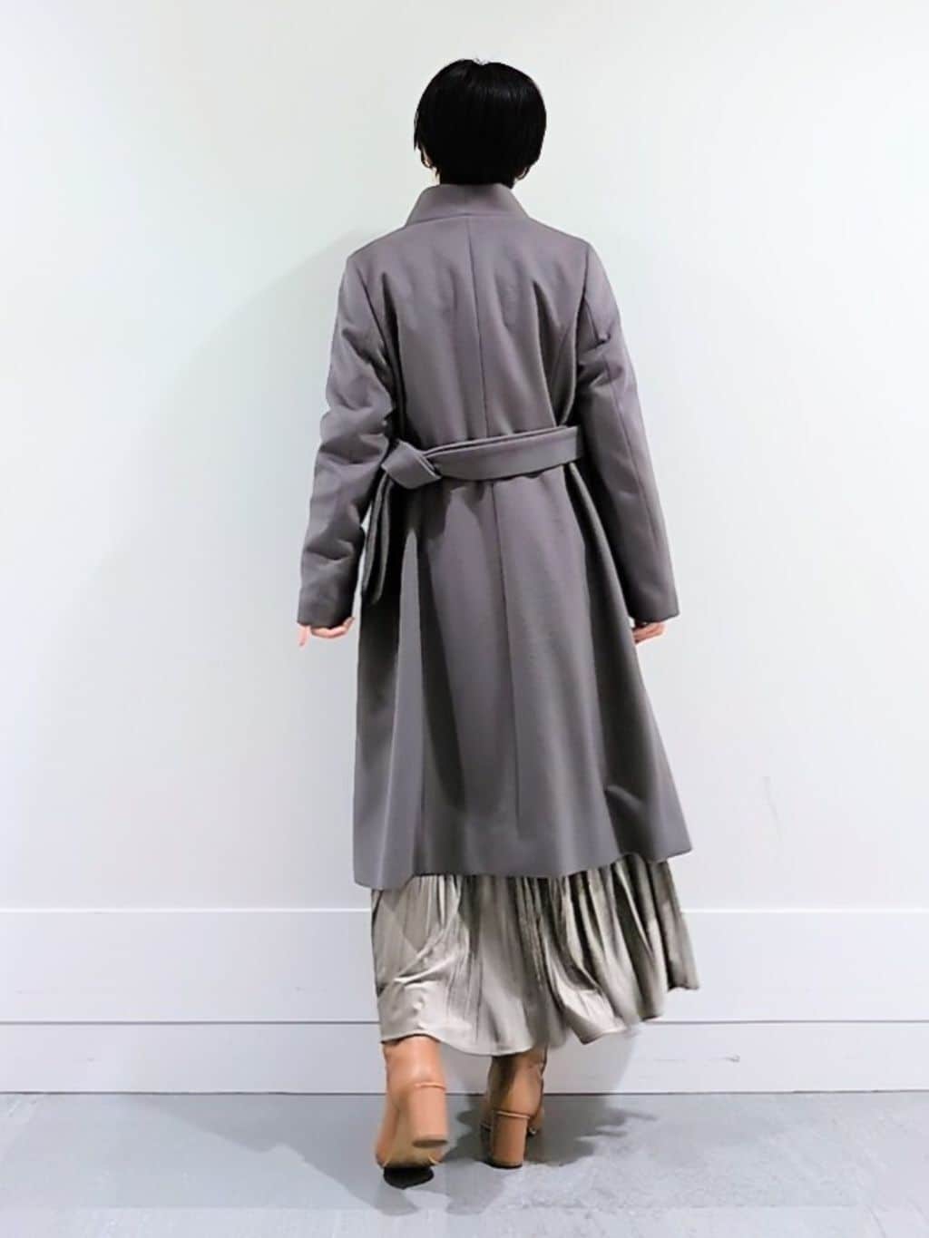 ミズタさんの「UNTITLED｜【洗える】スポンディッシュ ケーブル柄ニット」を使ったコーディネート