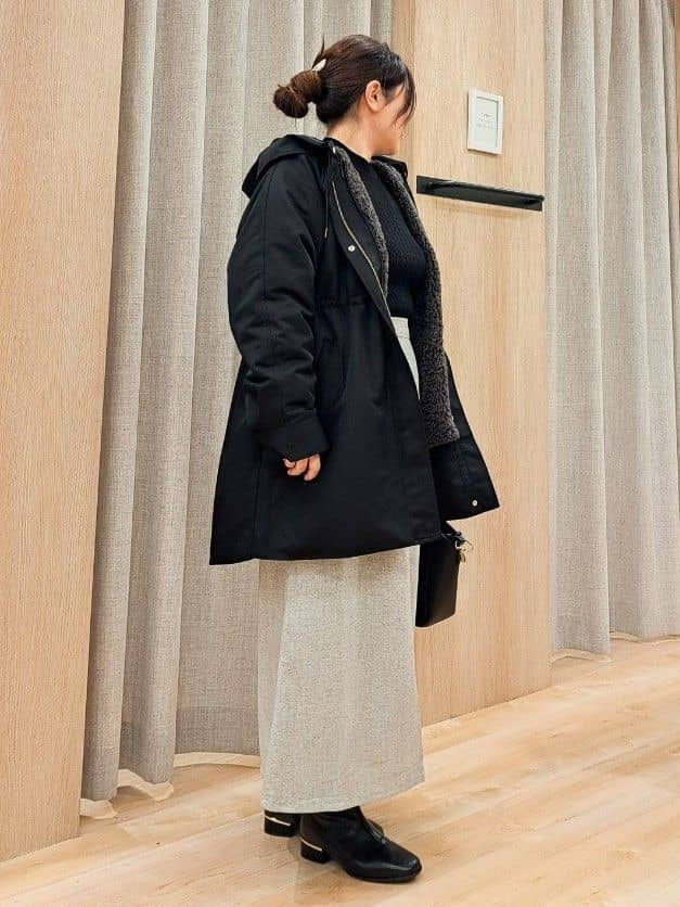 ふるさんの「grove｜クラシカルツイード Aラインスカート」を使ったコーディネート