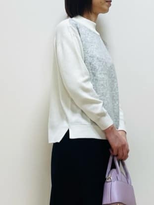Riiさんの「Reflect｜【すっきりシルエット／通勤におすすめ◎】キレイめジャージタイトスカート」を使ったコーディネート