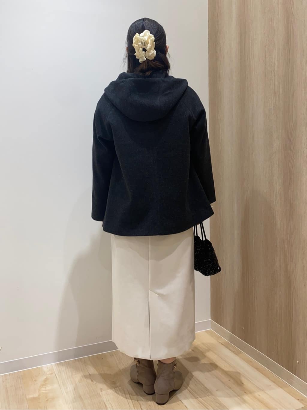 HANAさんの「grove｜プリーツレイヤードニットプルオーバー」を使ったコーディネート