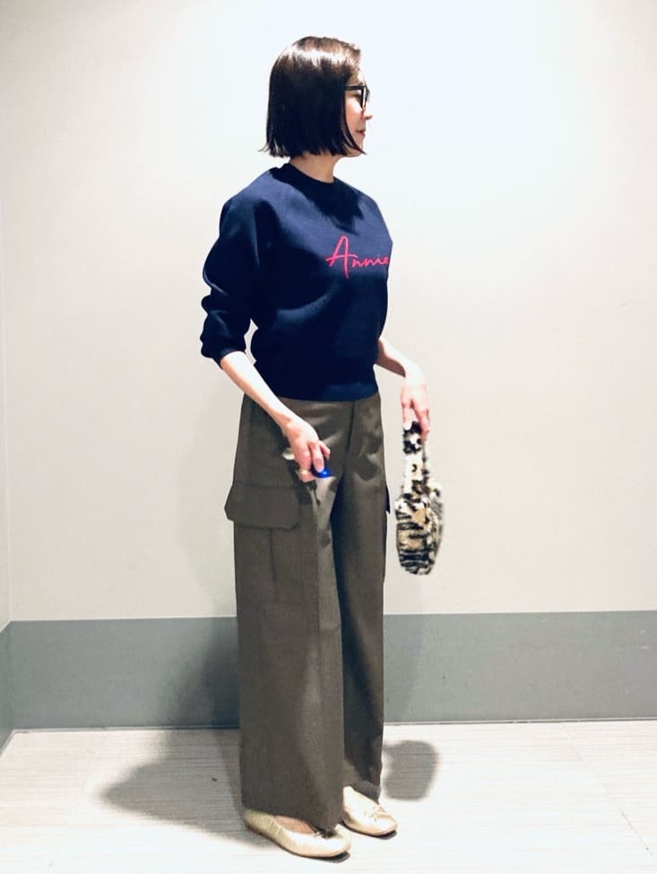 Furuさんの「DRESSTERIOR｜◆アニージャカードニット」を使ったコーディネート