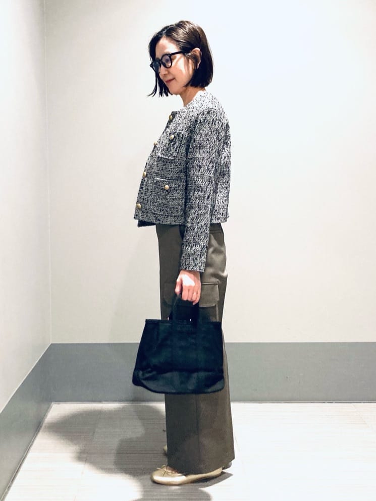 Furuさんの「DRESSTERIOR｜◆ソフトレザーバレエシューズ」を使ったコーディネート