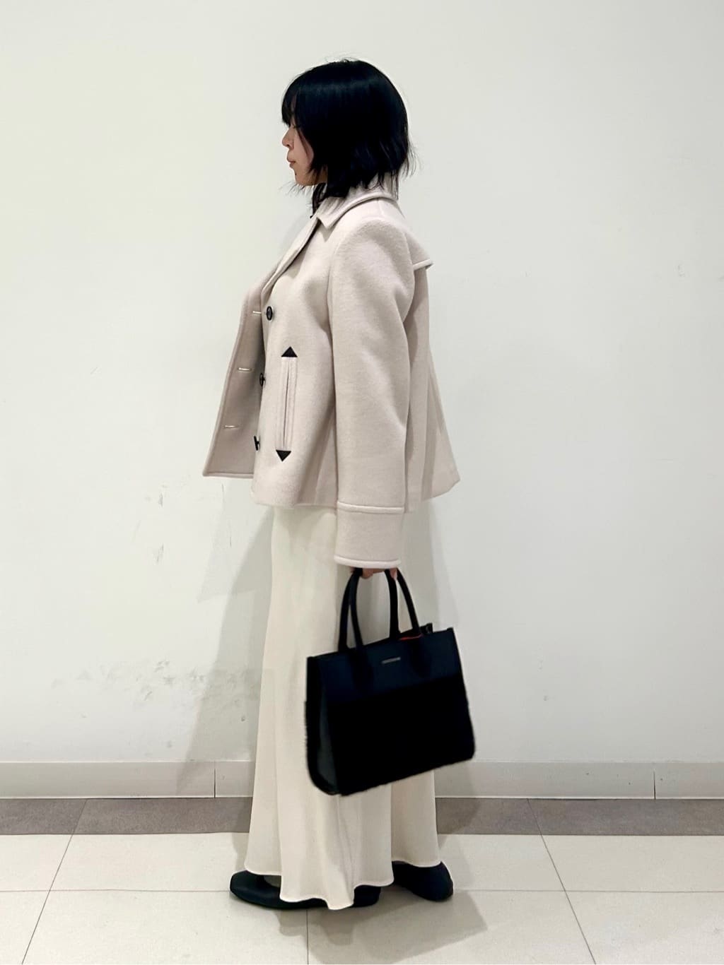 とりみさんの「DRESSTERIOR｜◆ソフトレザーバレエシューズ」を使ったコーディネート