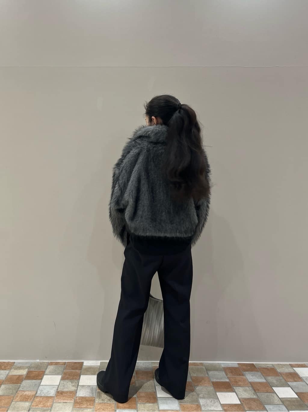Uminoさんの「INDIVI｜【洗える】ヘアリーフォルムニット」を使ったコーディネート