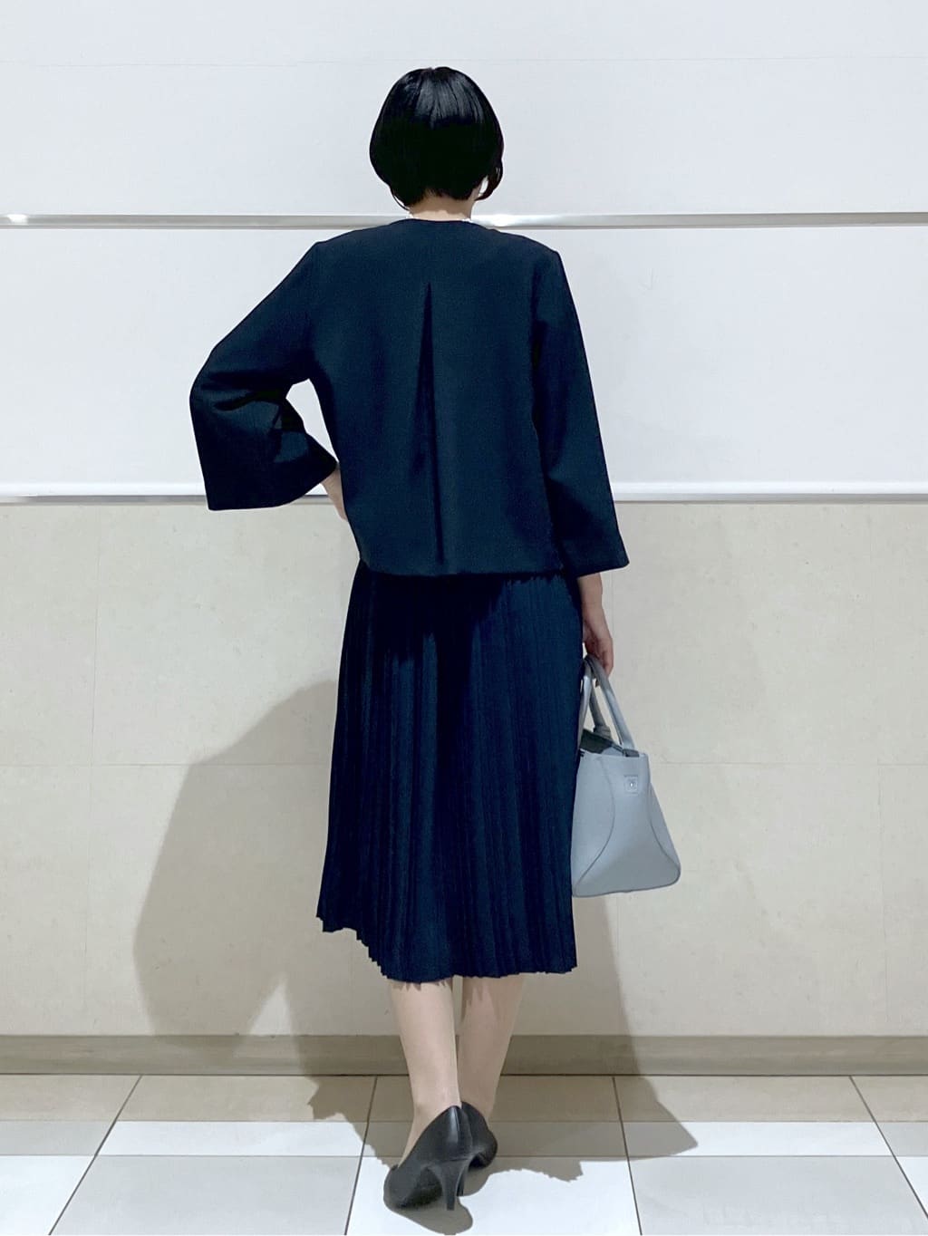 eriko さんの「Dessin｜ジョーゼットワンピース」を使ったコーディネート
