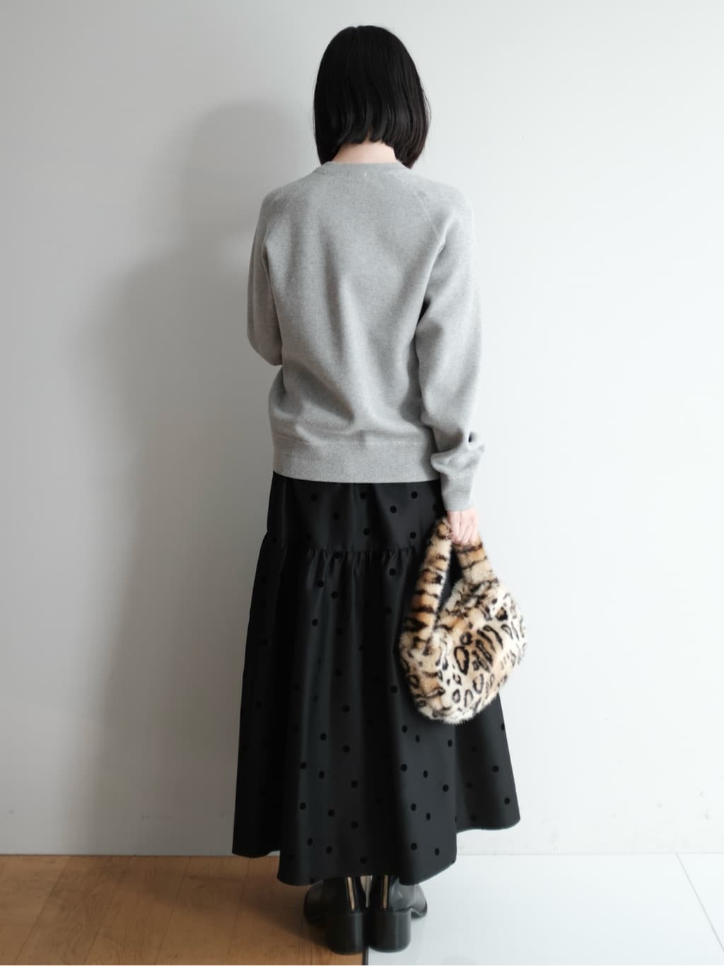 Kishimotoさんの「DRESSTERIOR｜◆ショートブーツ」を使ったコーディネート