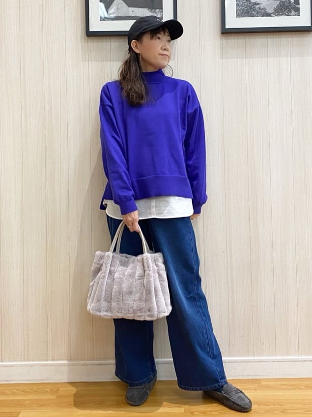 natsuさんの「SHOO･LA･RUE｜【洗濯機可/撥水】フェイクファーフード ロングダウン」を使ったコーディネート