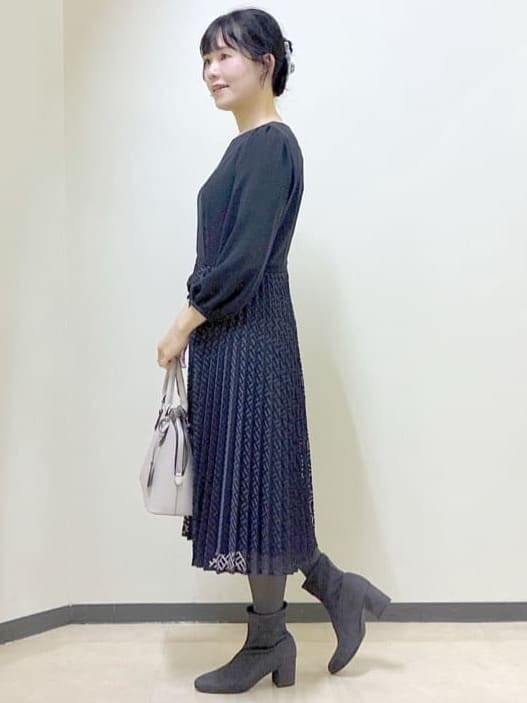  beni_gingerさんの「Reflect｜【SS-4Lサイズ／選べる6色】テーラードカラーロングウール混コート」を使ったコーディネート
