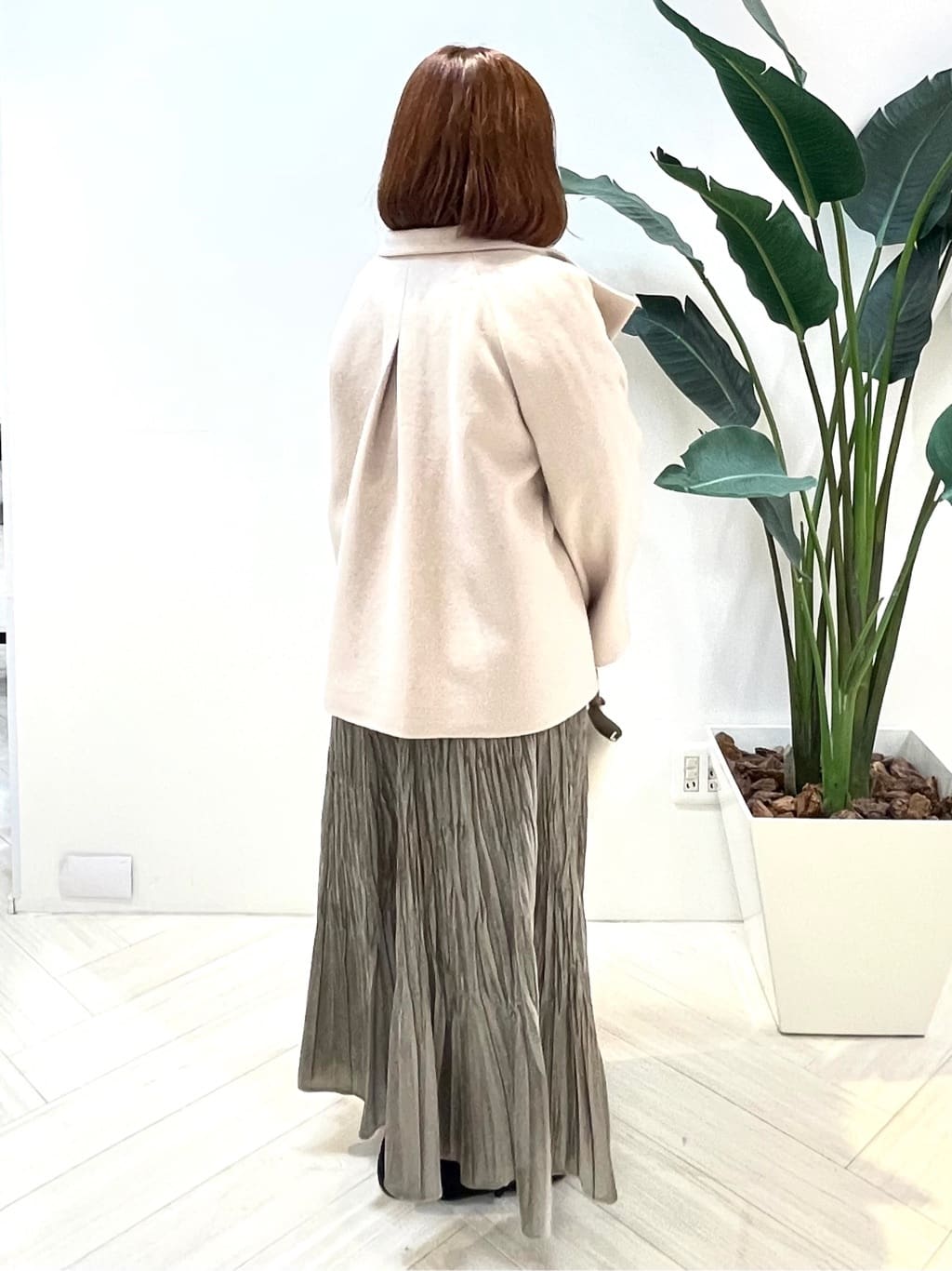 Tomoさんの「UNTITLED｜【洗える】スポンディッシュ ケーブル柄ニット」を使ったコーディネート