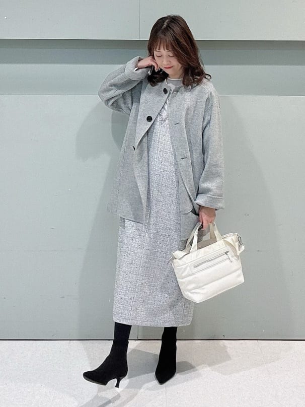 makiさんの「UNTITLED｜【アンサンブル可/洗える】ウォームスパンニット」を使ったコーディネート