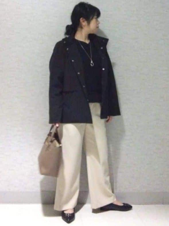 sakoさんの「Reflect｜【すっきり見え／フード取り外し可／通勤におすすめ◎】ライティアウター」を使ったコーディネート